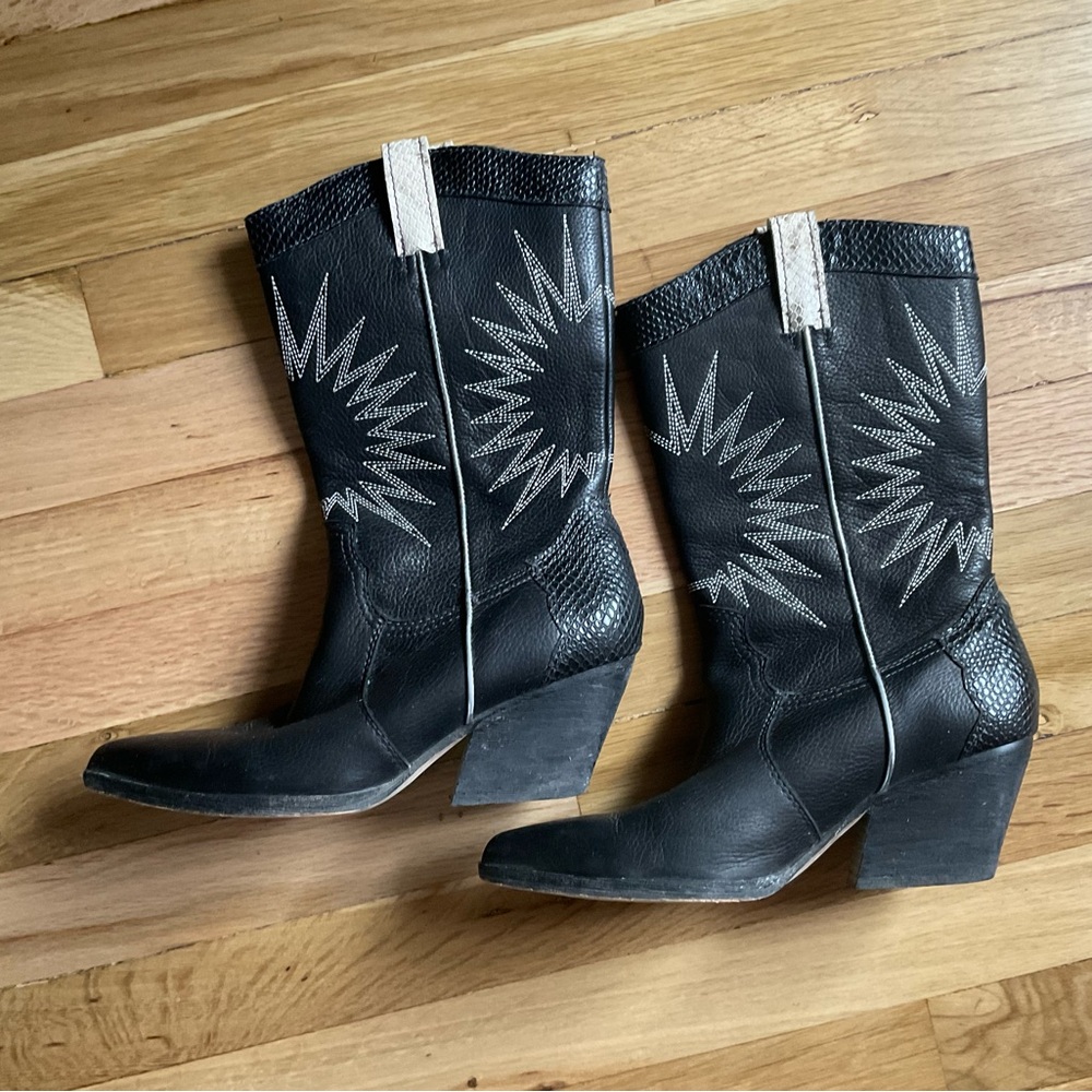 Dolce Vita Cowboy Boots - Picture 2 of 6